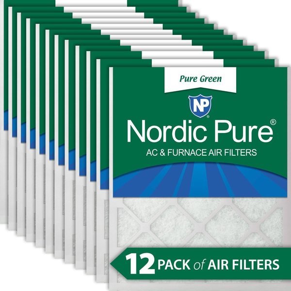 Replacement For NORDIC PURE 12X24X1PUREGREEN12, Ilc, Mfr#: 12X24X1PUREGREEN-12